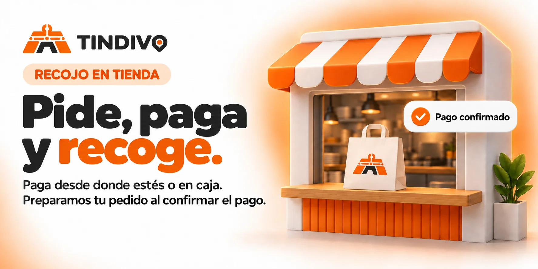 Recojo en tienda · Pide, paga y recoge